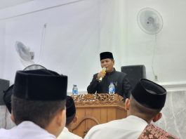 Ustadz Nazarullah Isi Ceramah Isra’ Mi’raj di Pesantren Al Manar