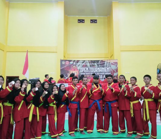 Selamat, Tapak Suci Al Manar Raih Juara Umum 2 dan 3 Pimda Aceh Besar Cup