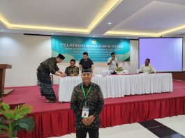 Sekretaris dan Bendahara Pesantren Al Manar Ikuti Pelatihan Manajemen Dayah