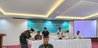 Sekretaris dan Bendahara Pesantren Al Manar Ikuti Pelatihan Manajemen Dayah