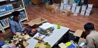 Perpustakaan Al Manar Terima 363 Sumbangan Buku dari Santri Pasca Libur Idul Adha