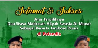 Kabar Gembira, Dua Santri Al Manar Aceh Lolos Seleksi Jambore Dunia Polandia 2027